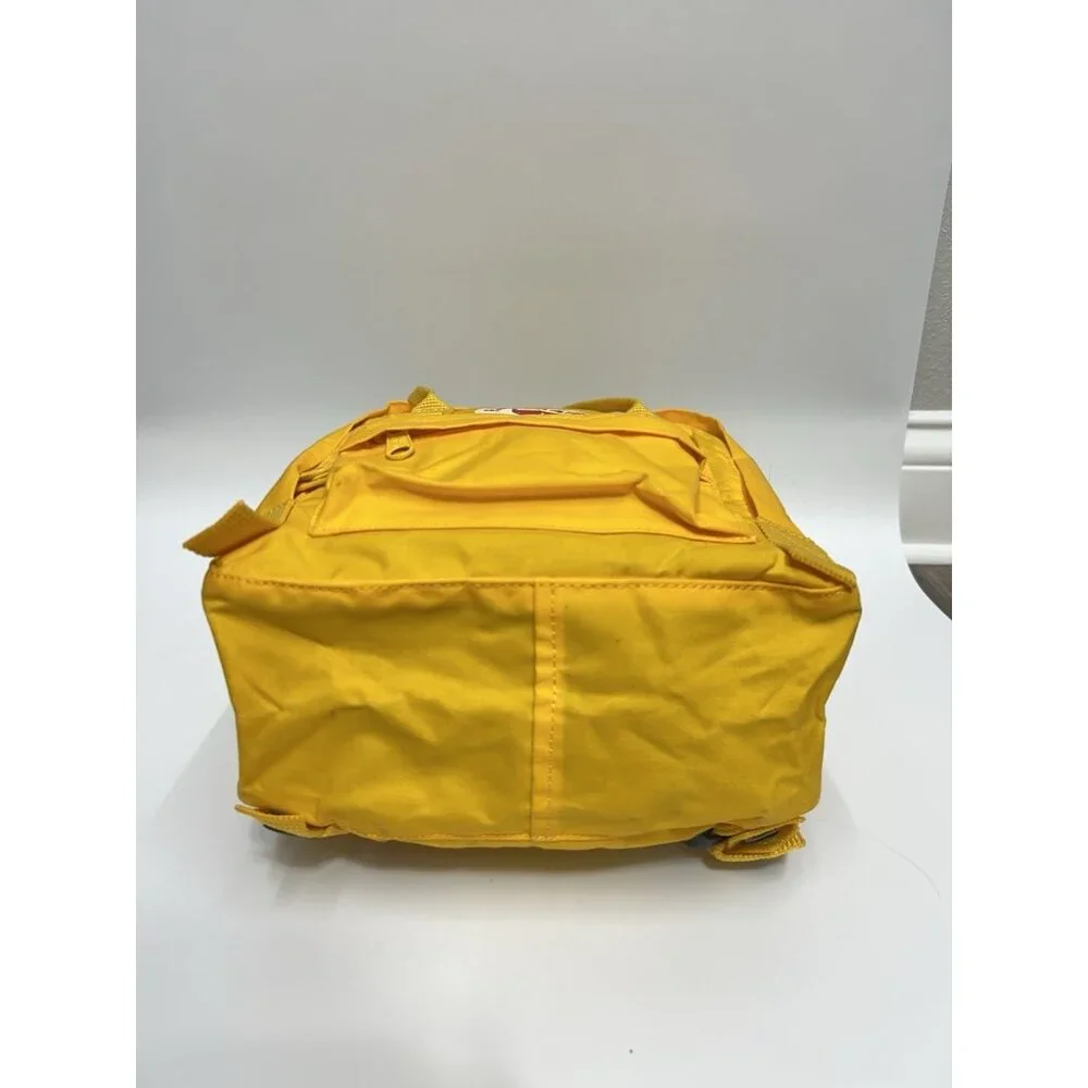 Fjallraven Kanken Mini Everyday Outdoor Backpack Yellow - Very Good Condition